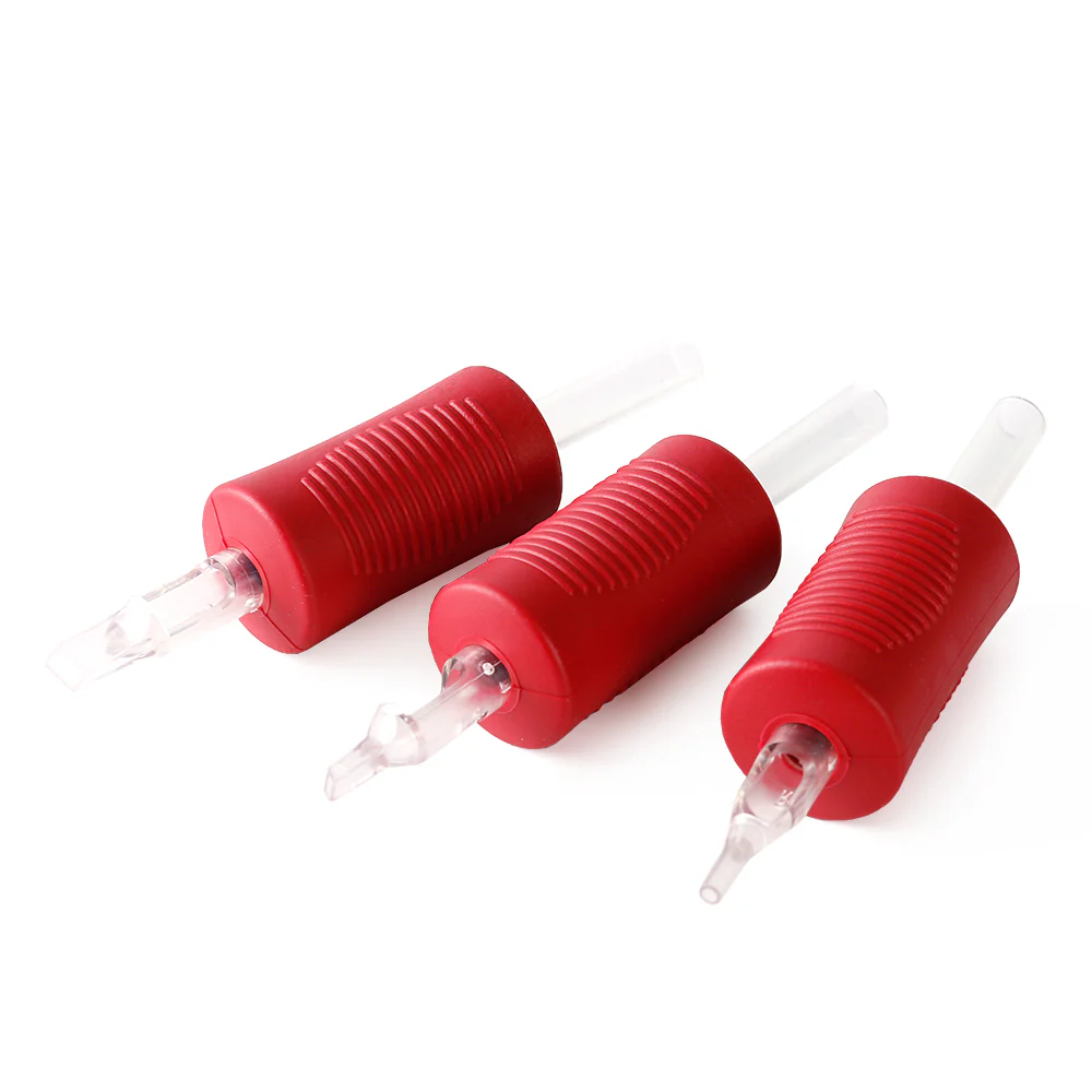 Inkflow Disposable Red Grips (25mm)