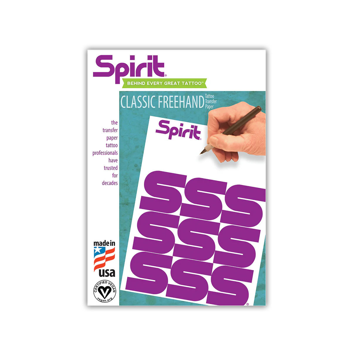 Spirit Classic Freehand Tattoo Transfer Paper (100 Sheets)