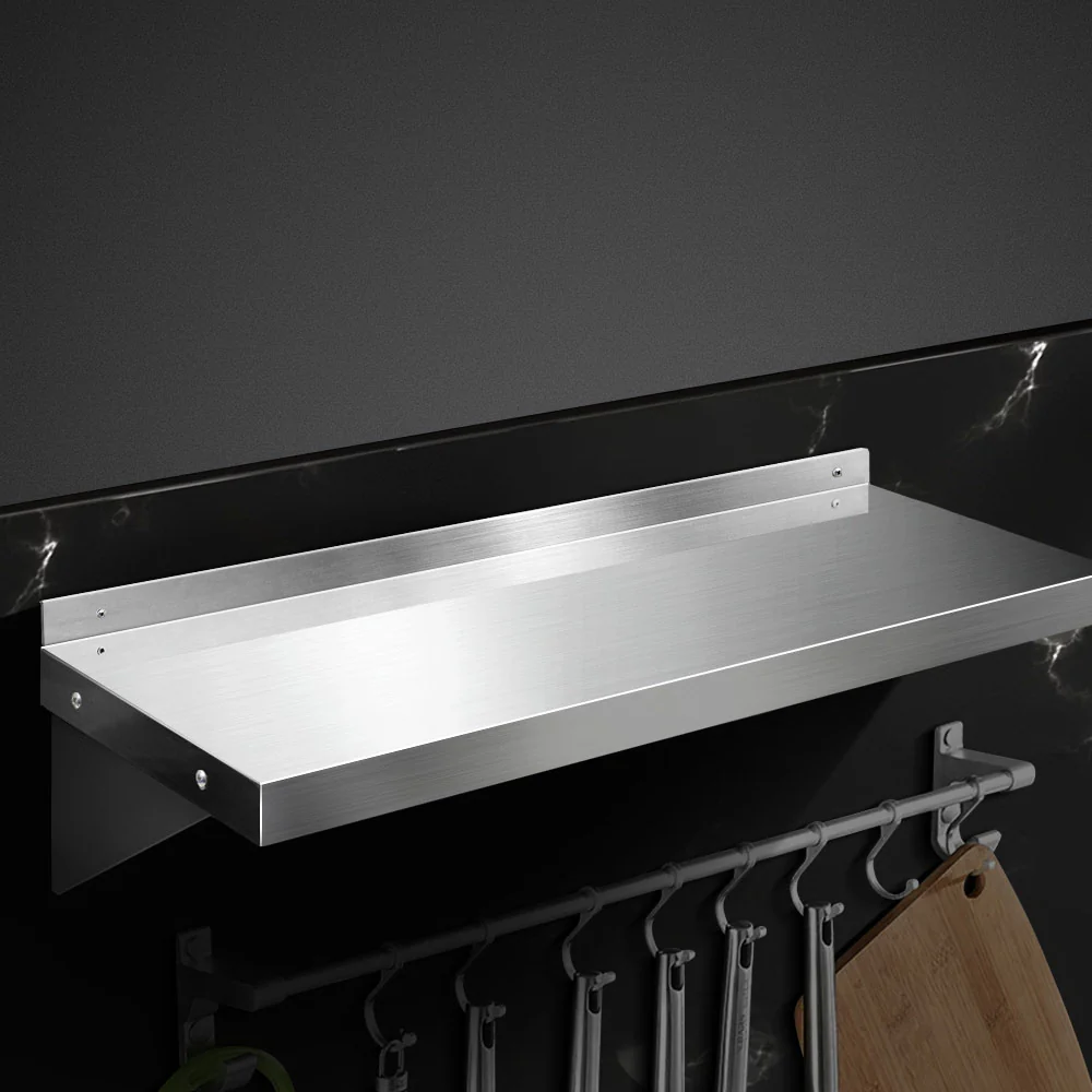 Stainless Steel Wall Shelving & Display - 900mm - Image 4